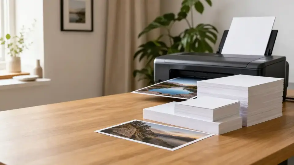 Fotopapir og inkjetpapir