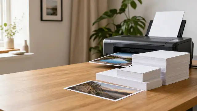Fotopapir og inkjetpapir