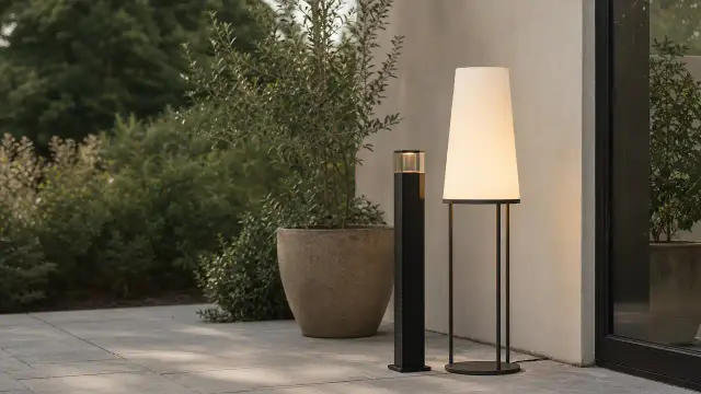 Udendørs gulvlamper og pullerter