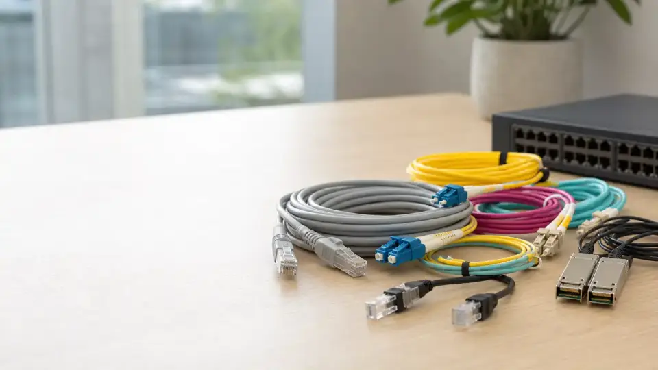 Netværks- og fiberkabler