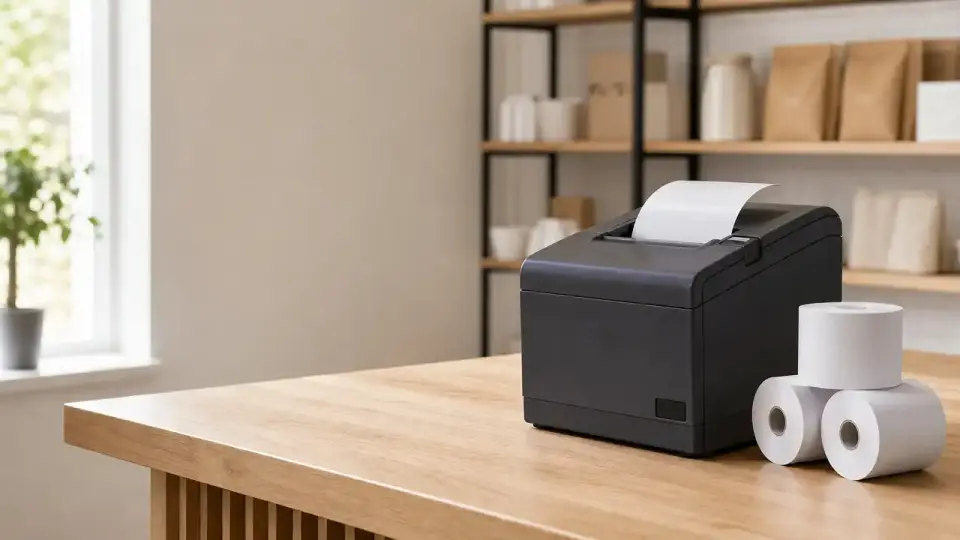 Bonprintere og kasseudstyr